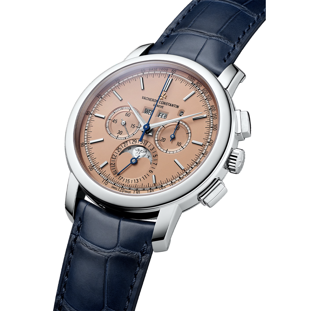 Watch in platinum Traditionnelle Perpetual Calendar Chronograph Vacheron constantin