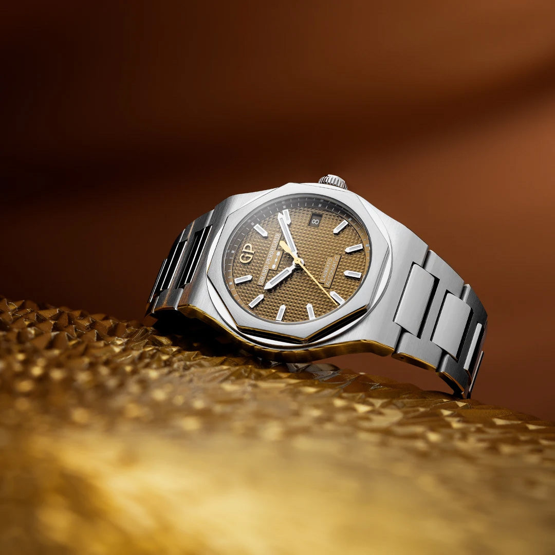 Orologio in acciaio Laureato Girard perregaux