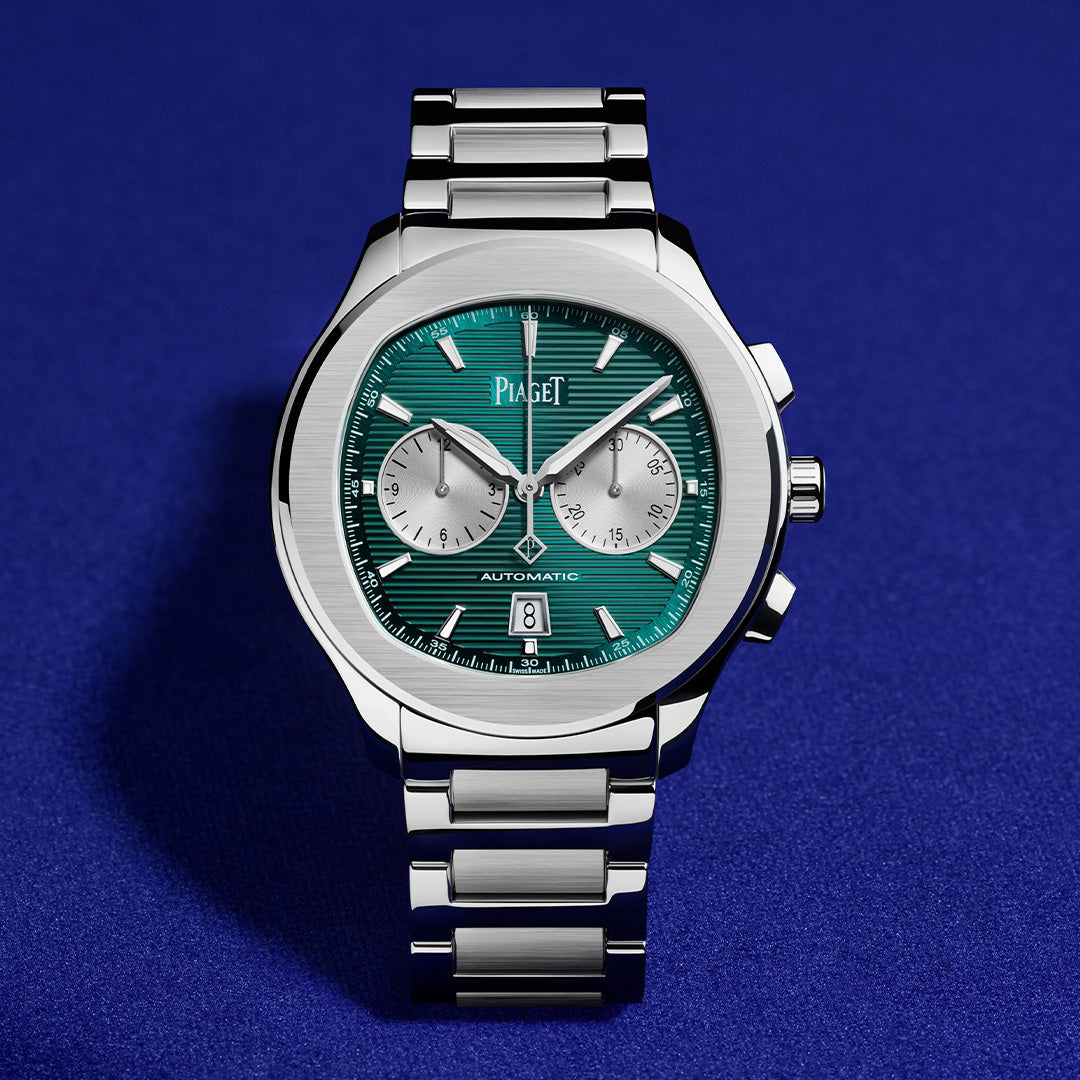 Watch in steel Piaget Polo Chronograph Piaget