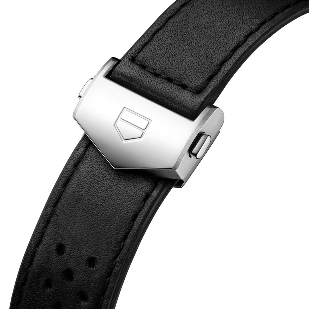 Orologio in acciaio Carrera Chronograph Tourbillon Tag heuer