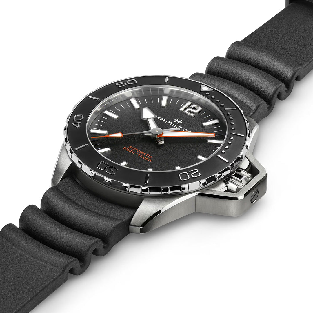 Orologio in acciaio Khaki Navy Frogman Hamilton
