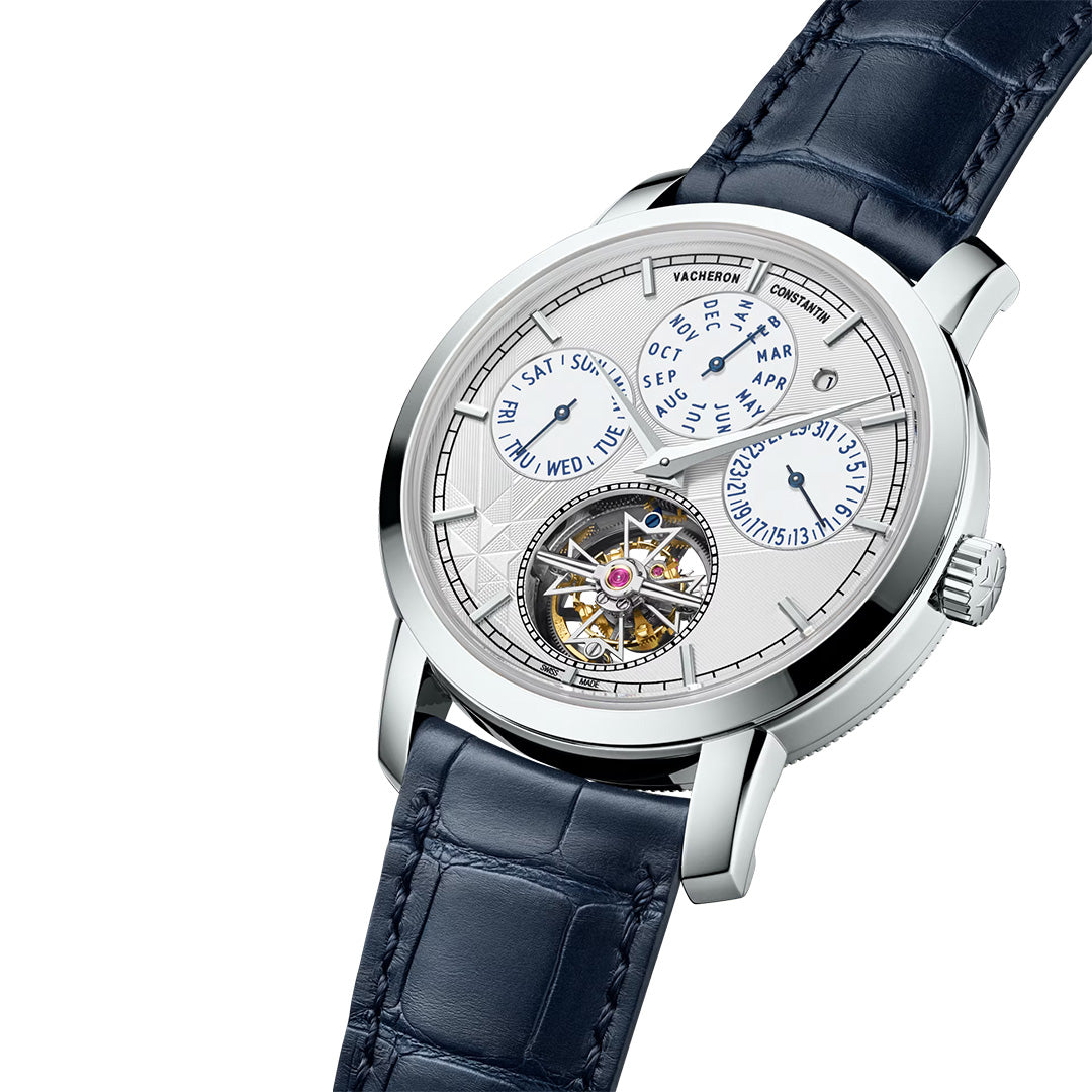 Watch in platinum Traditionnelle Tourbillon Perpetual Calendar Vacheron constantin