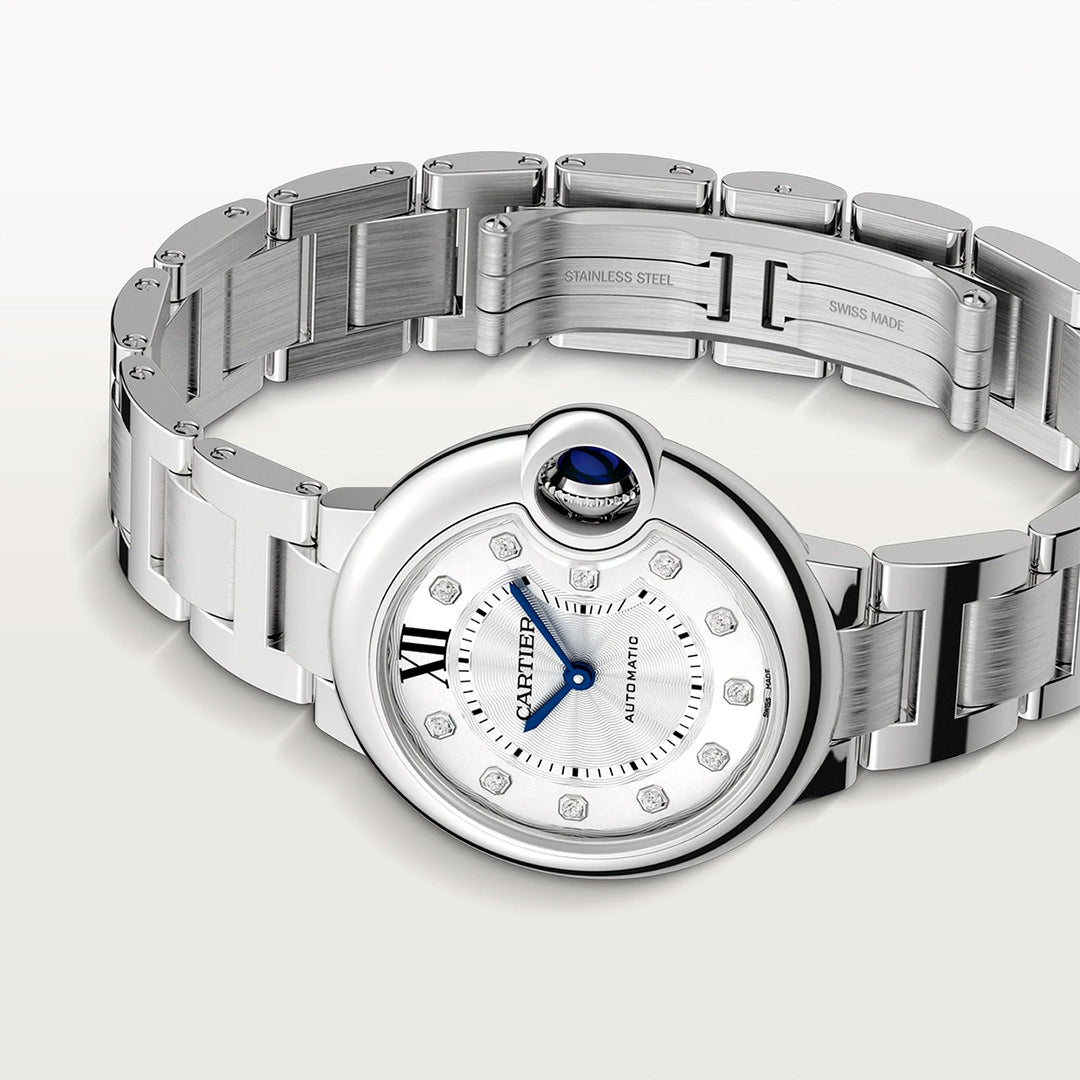 Watch in steel Ballon Bleu de Cartier Cartier