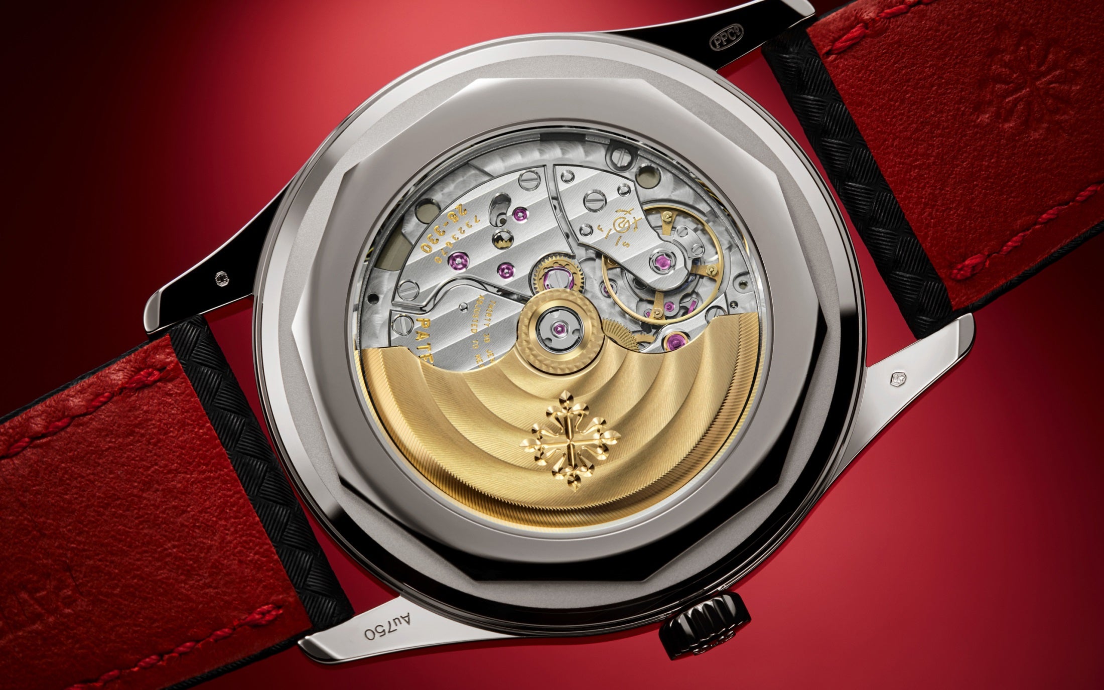 Watch in white gold Calatrava Patek philippe