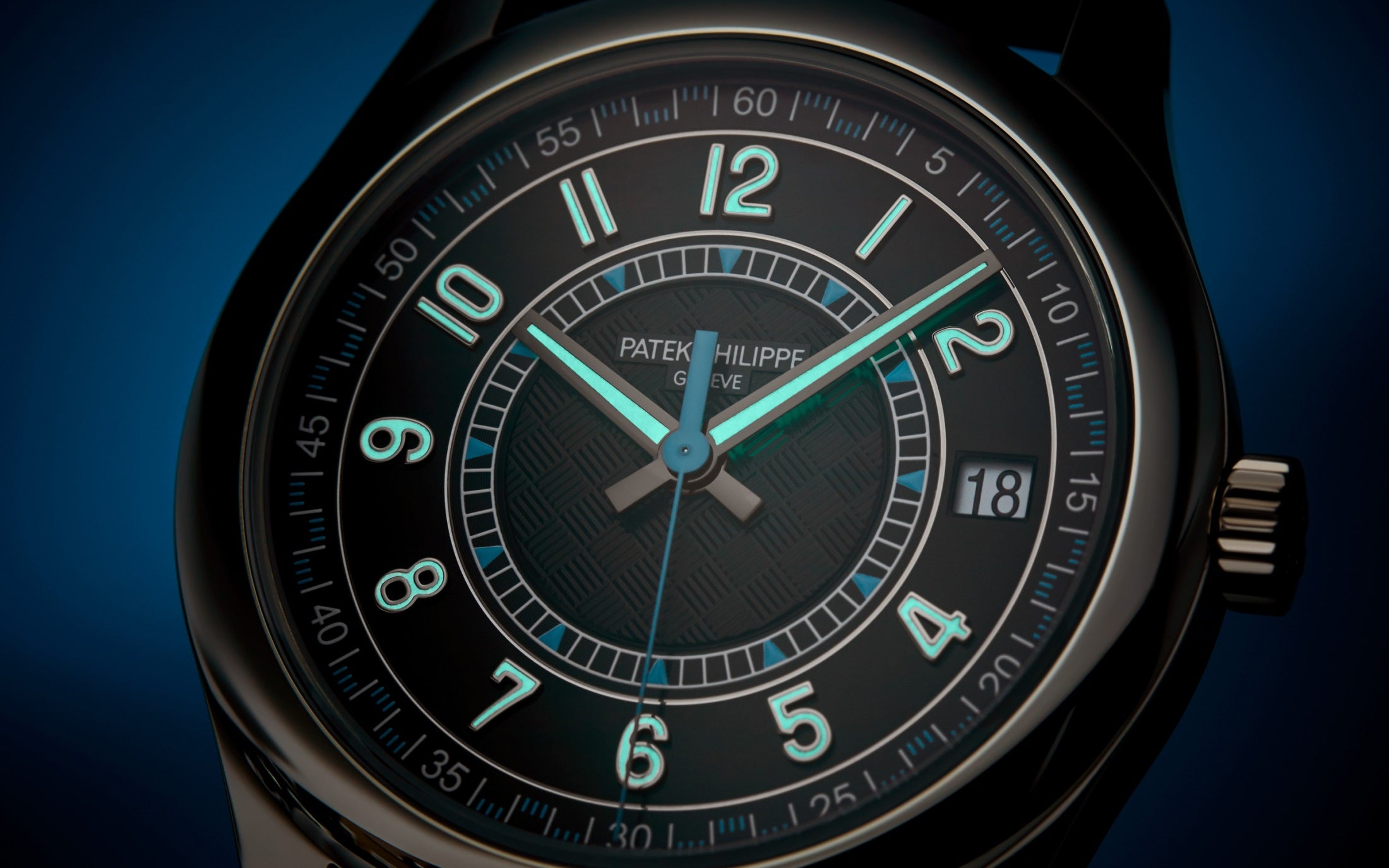 Watch in white gold Calatrava Patek philippe