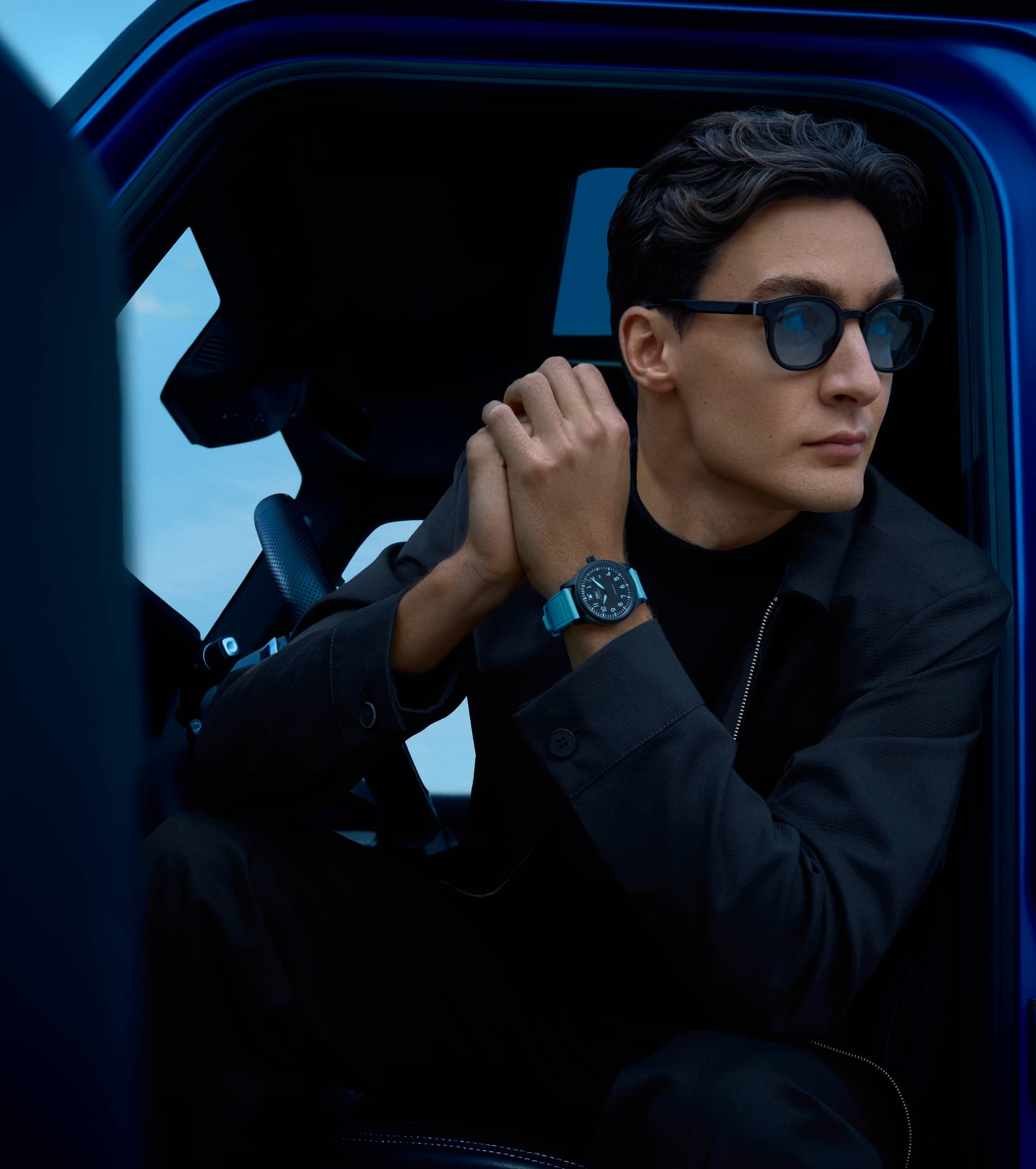 Watch in black ceramic Pilot's Watch Automatic 41 George Russell Iwc
