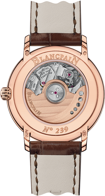 Watch in rose gold Villeret Ultraplate Blancpain
