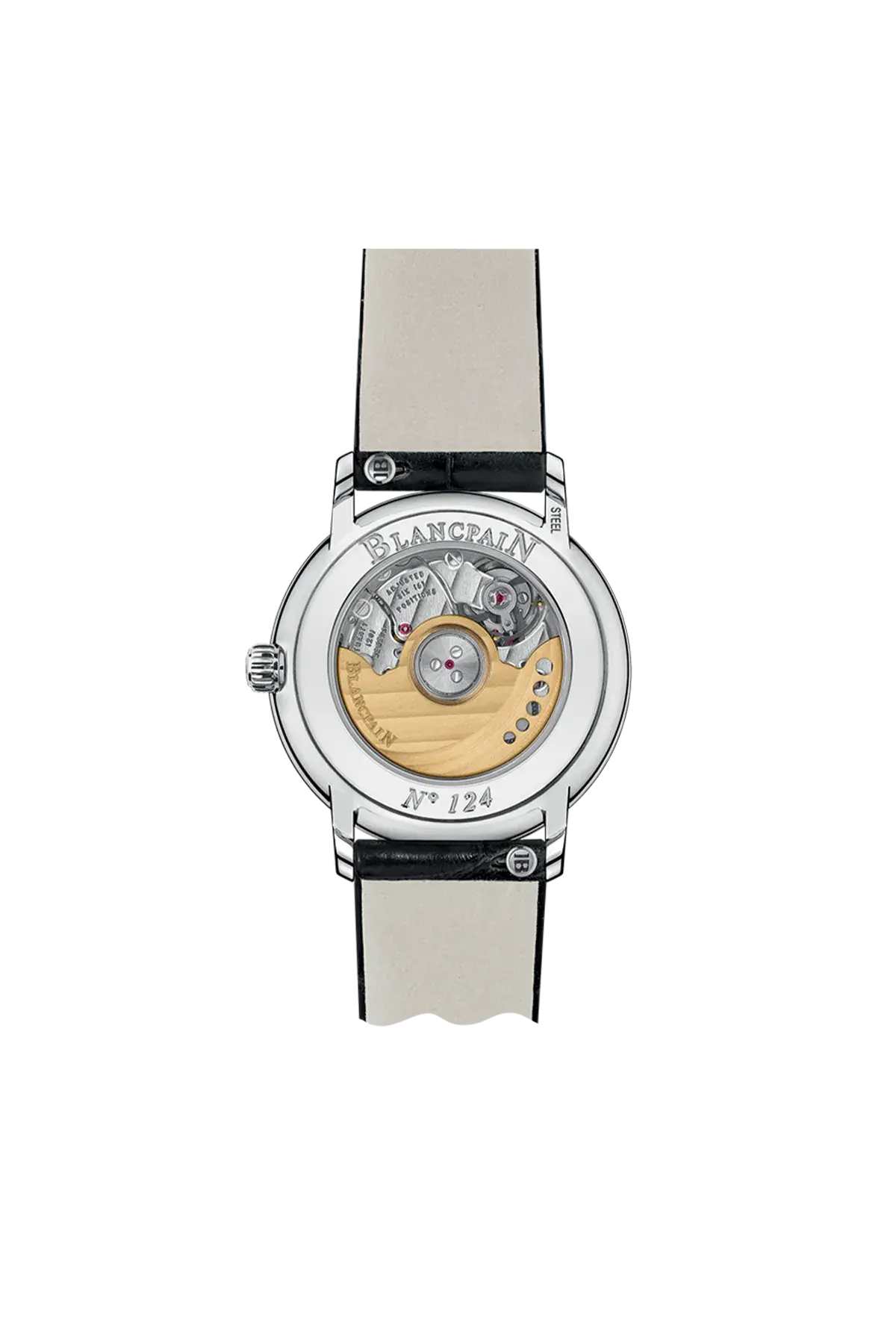 Watch in steel Villeret Ultraplate Blancpain