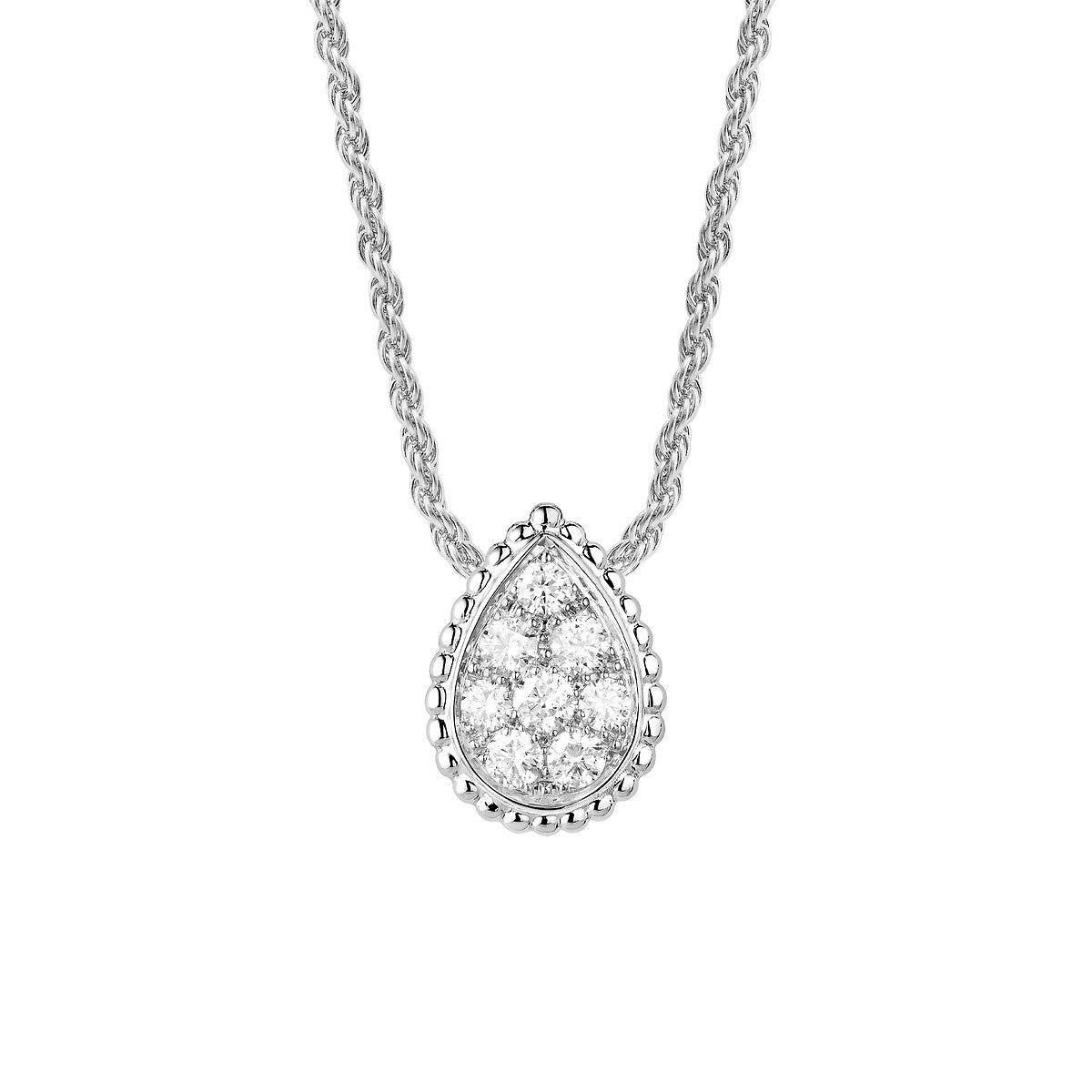 Gioiello in white gold Serpent Bohème pendant s motif Boucheron