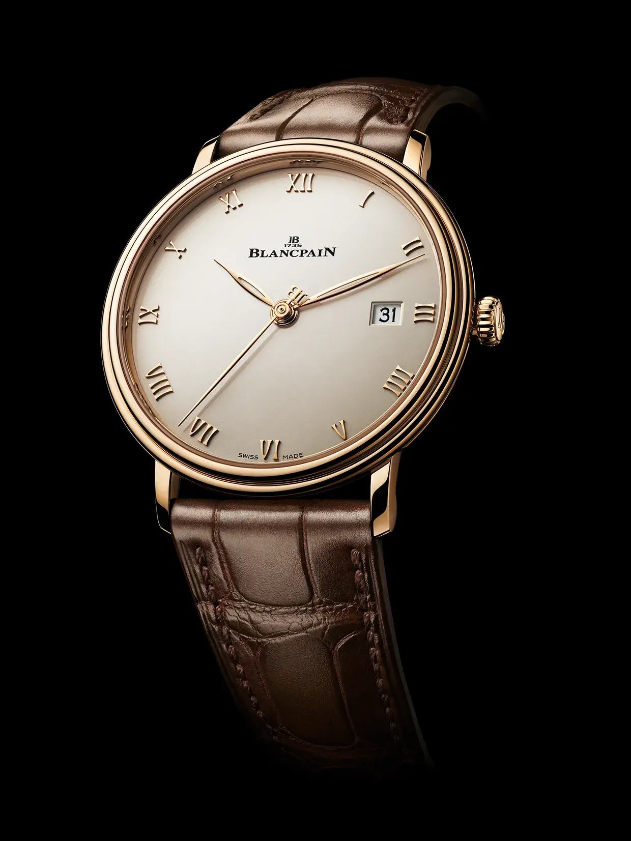 Orologio in oro rosa Villeret Ultraplate Blancpain
