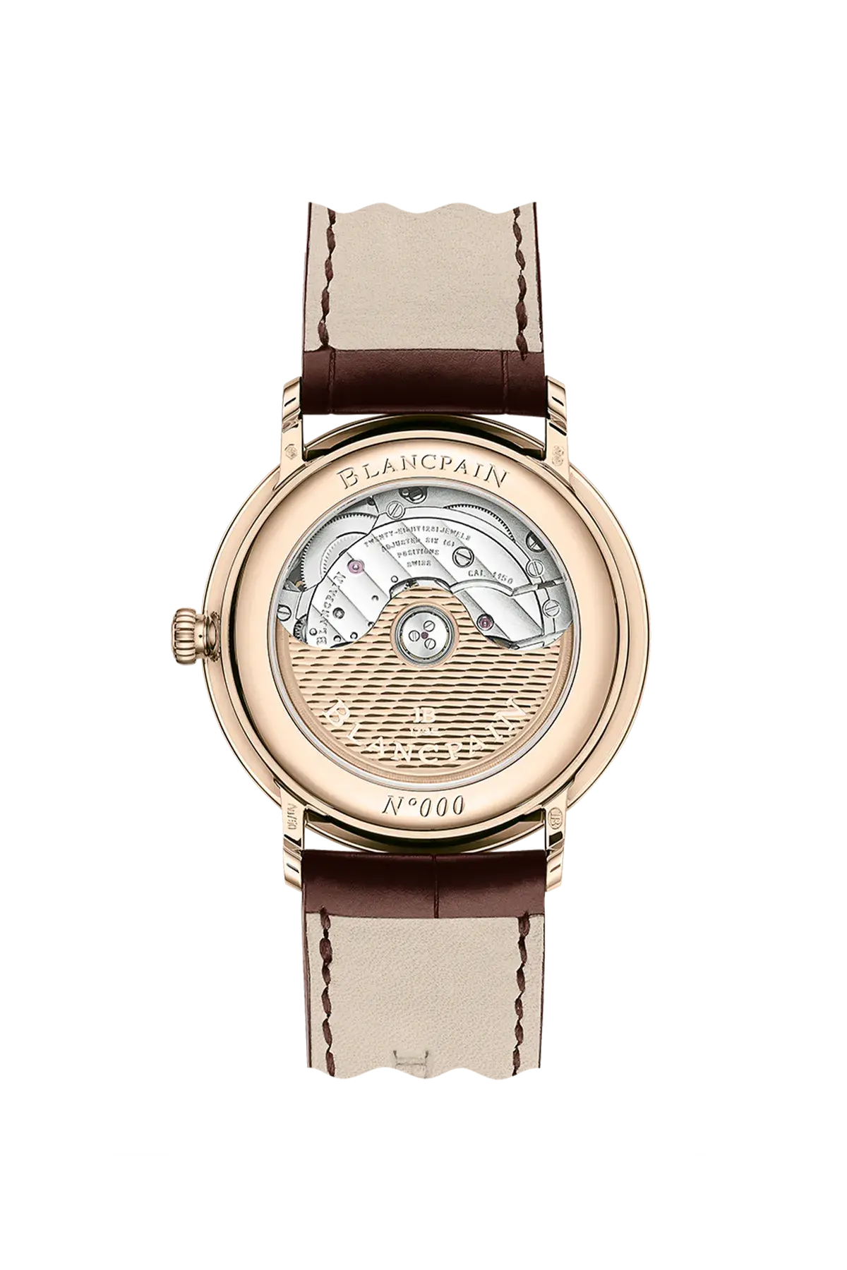 Watch in rose gold Villeret Ultraplate Blancpain