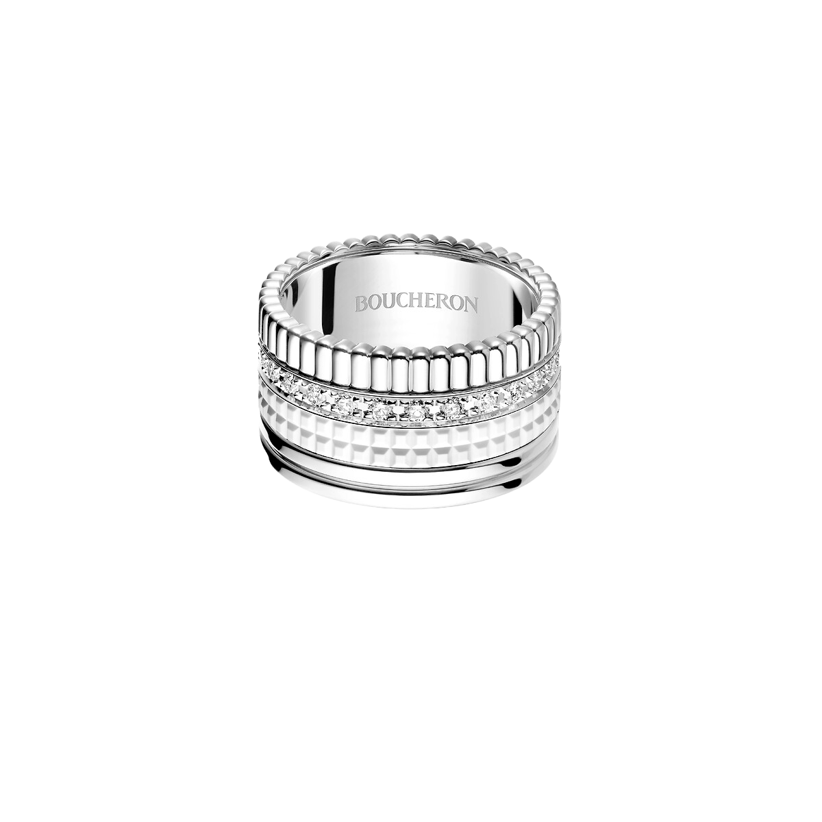 Ring in white gold Quatre White Ring
 Boucheron