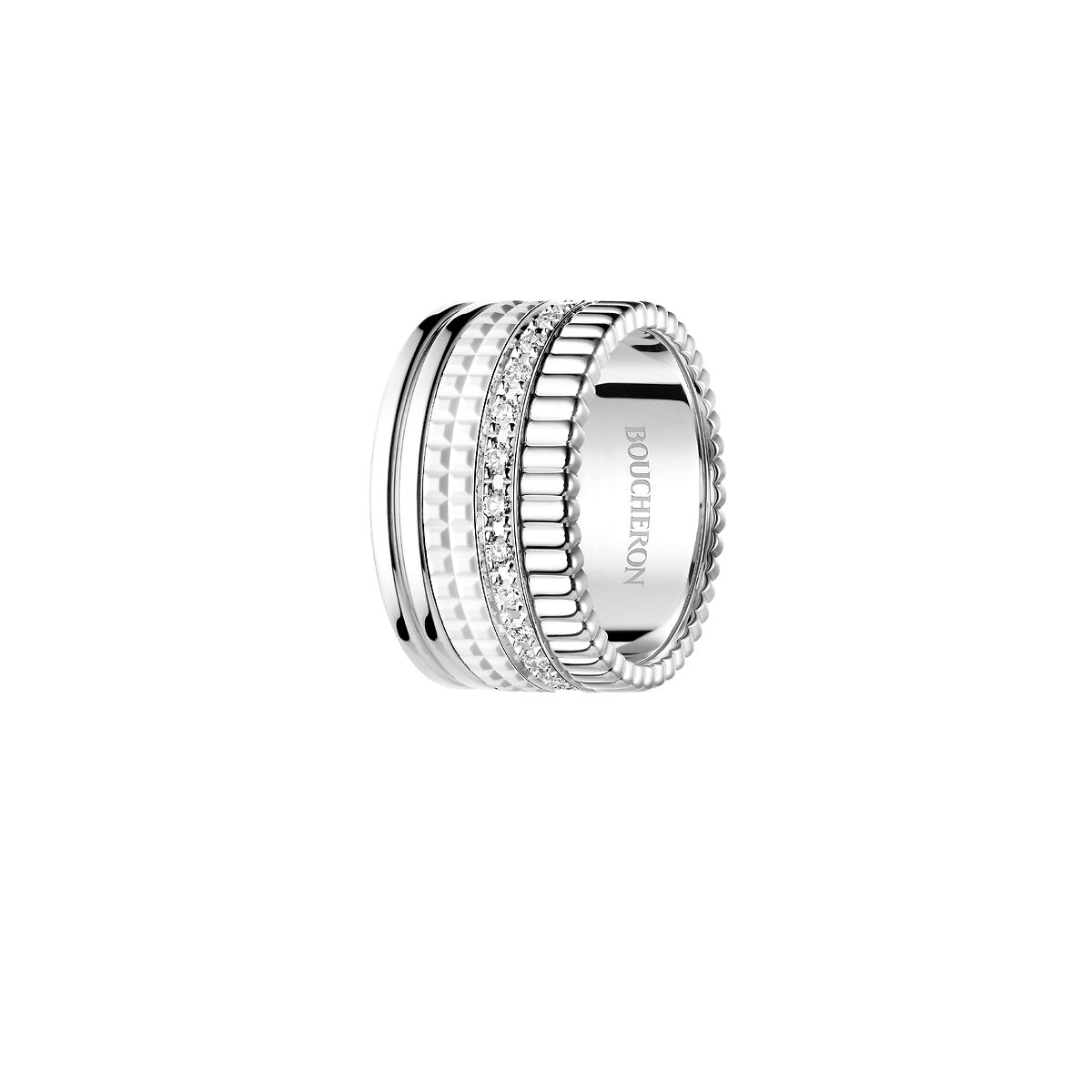 Ring in white gold Quatre White Ring
 Boucheron