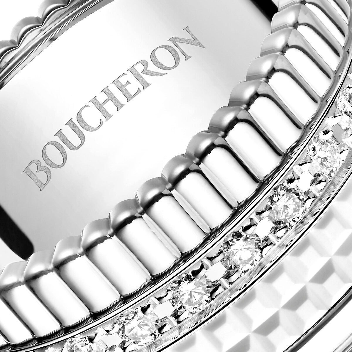 Ring in white gold Quatre White Ring
 Boucheron