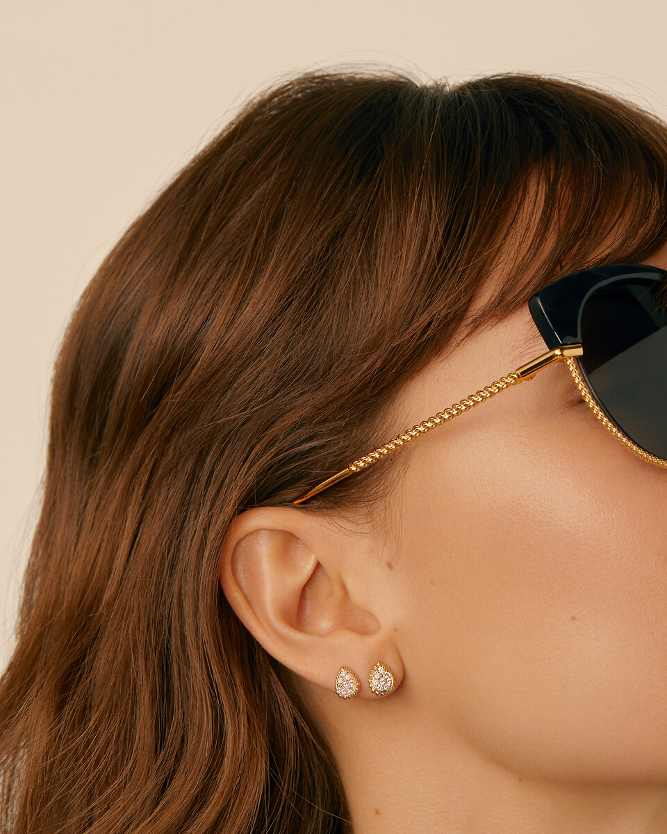 Earrings in yellow gold Serpent Bohème Ear Studs XS  Boucheron