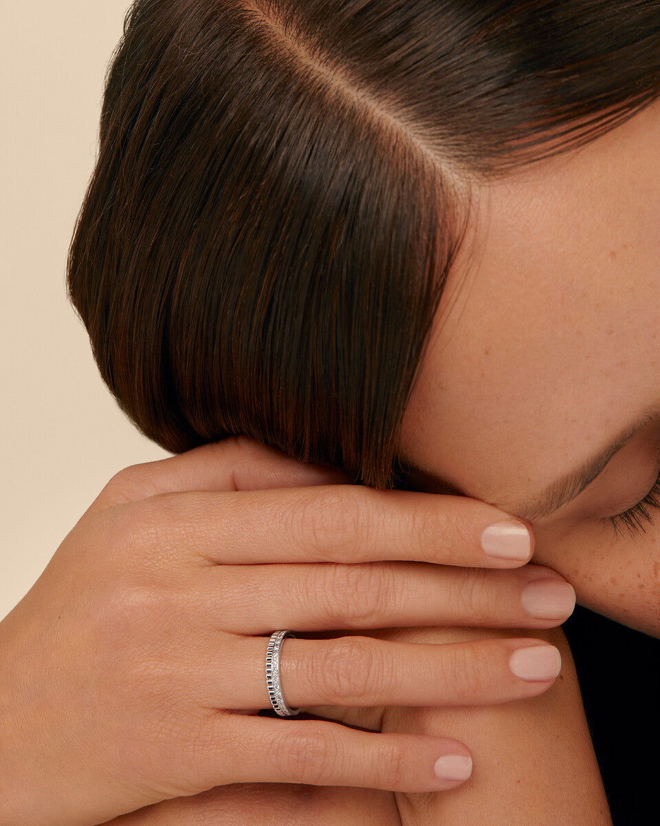 Ring in white gold Quatre Radiant Ring Boucheron