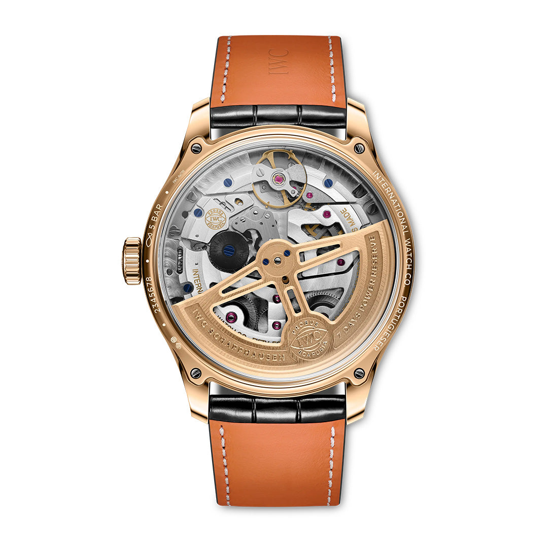 Orologio in oro rosa Portugieser Perpetual Calendar 44 Iwc