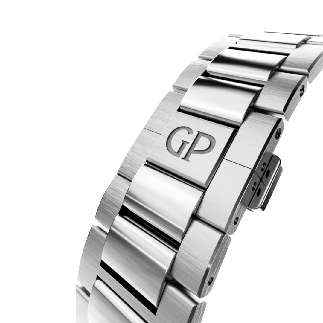 Watch in steel Laureato Girard perregaux