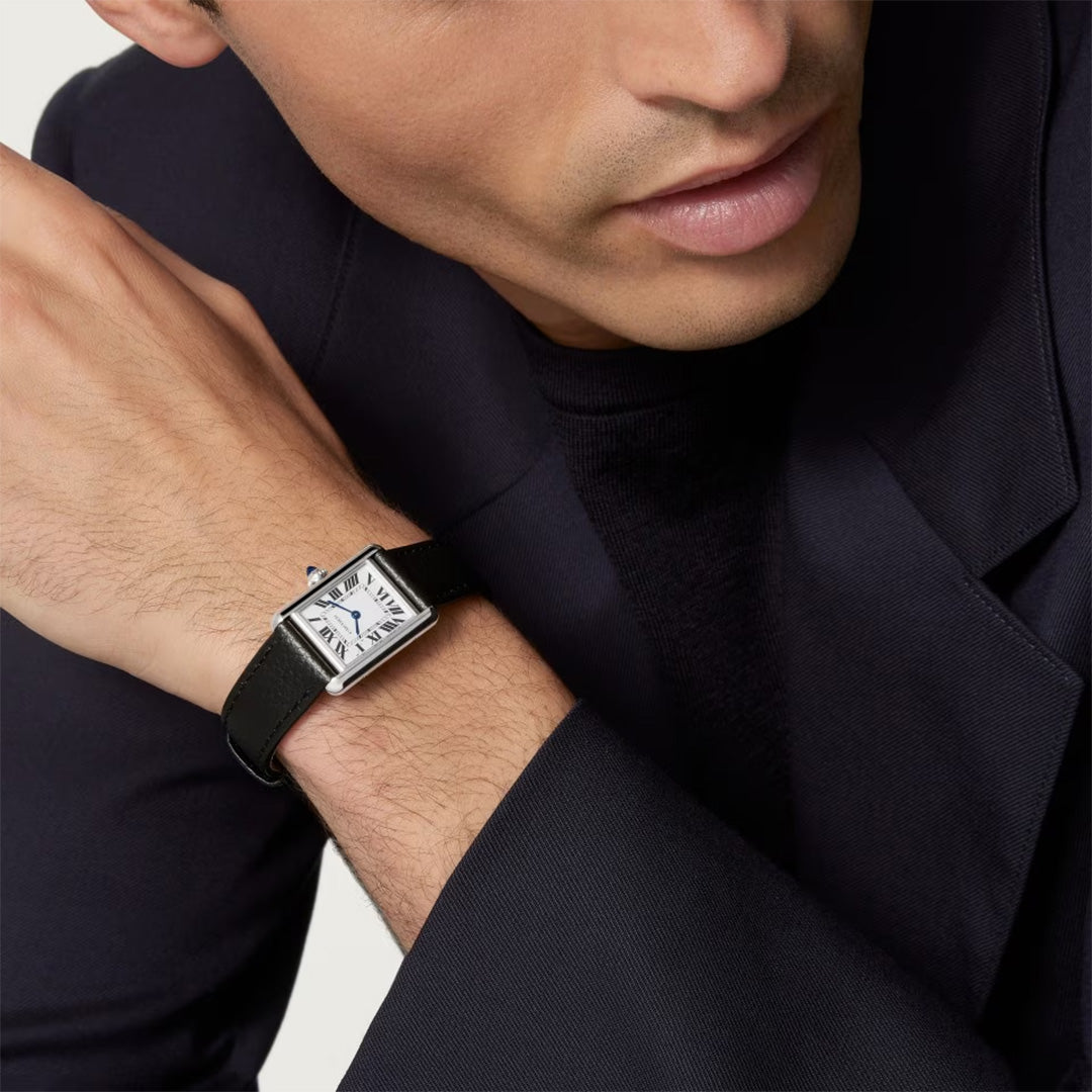 Watch in steel Tank Must SolarBeat™ Cartier