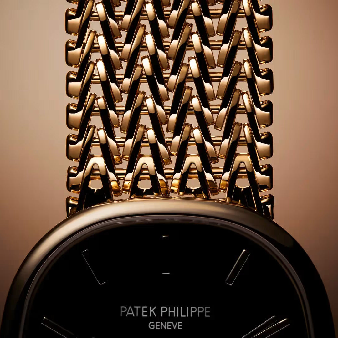 Orologio in oro rosa Ellisse d'oro Patek philippe