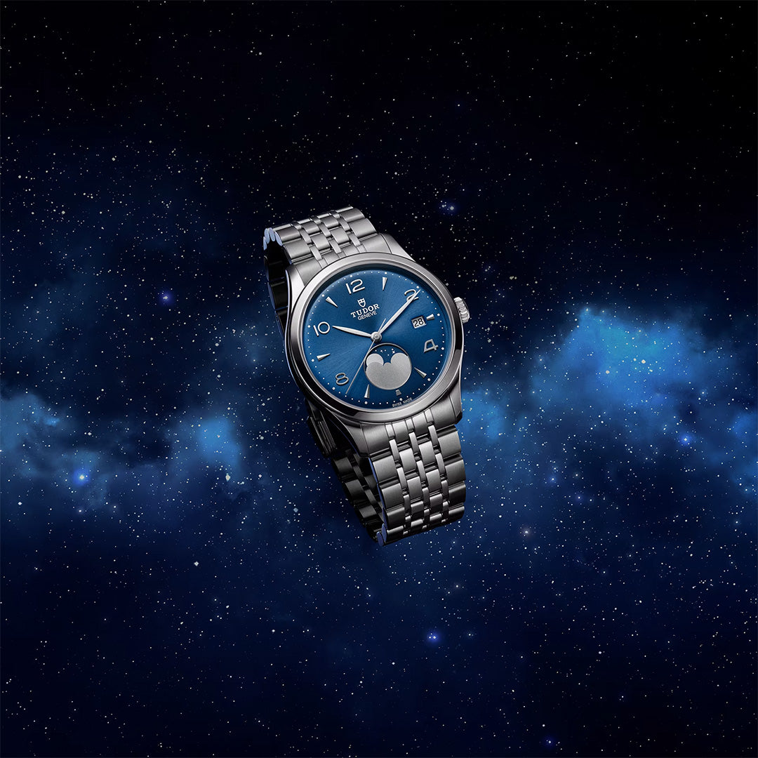 Orologio in acciaio 1926 Luna, 39 mm Tudor