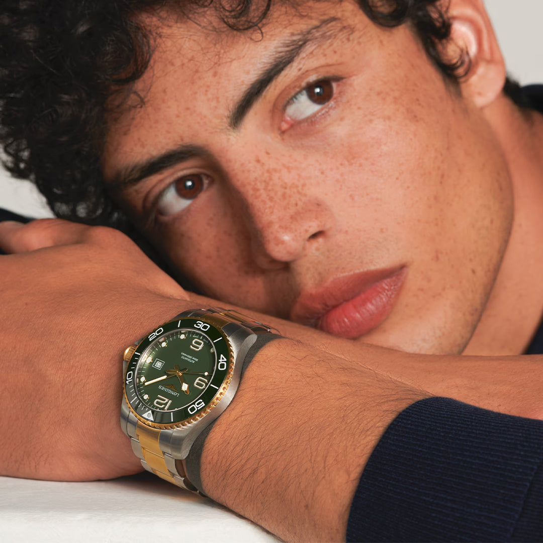 Watch in steel HydroConquest Longines