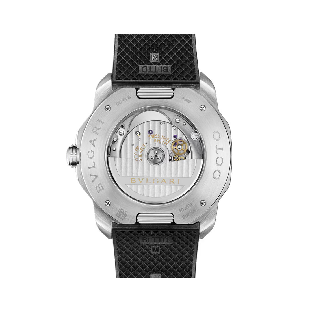 Orologio in acciaio Octo Roma Bulgari
