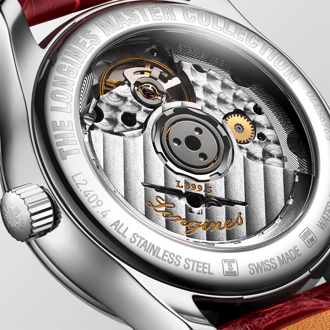 Orologio in acciaio Master Collection Moonphase Longines
