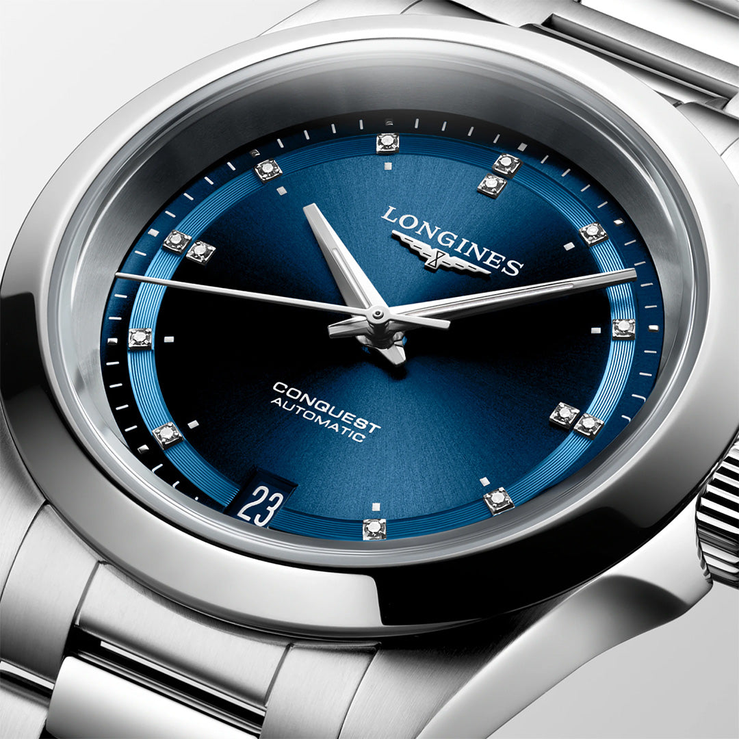 Orologio in acciaio Conquest Longines