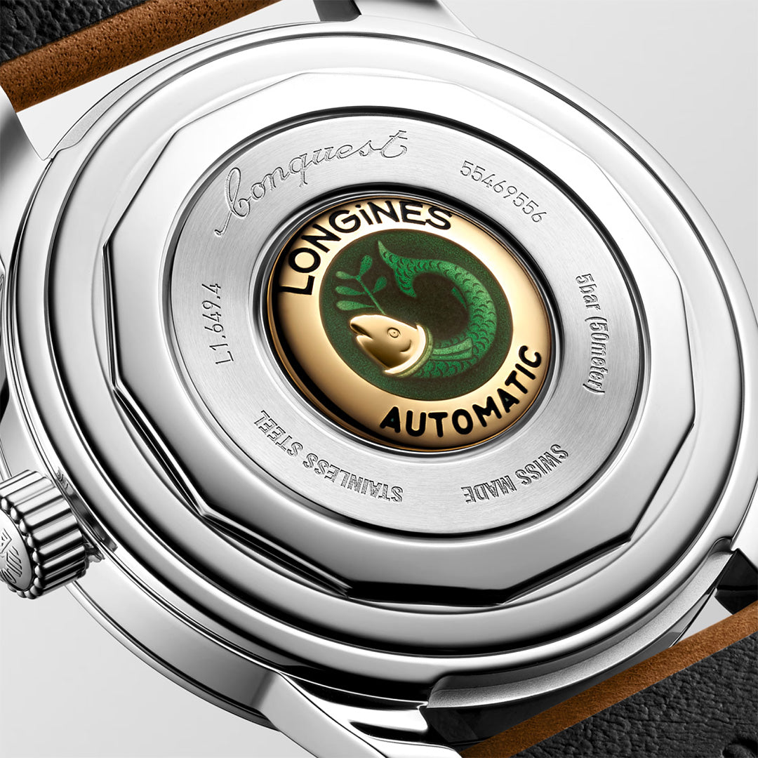 Watch in steel Conquest Heritage Longines