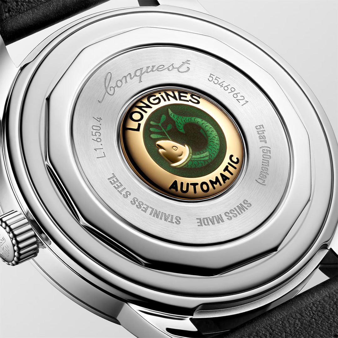 Watch in steel Conquest Heritage Longines
