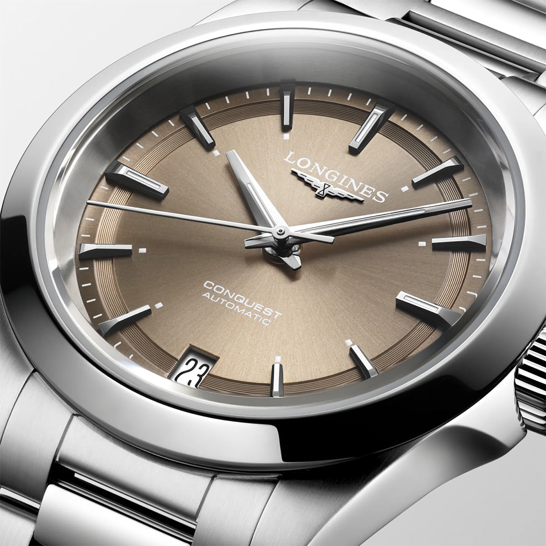 Orologio in acciaio Conquest Longines