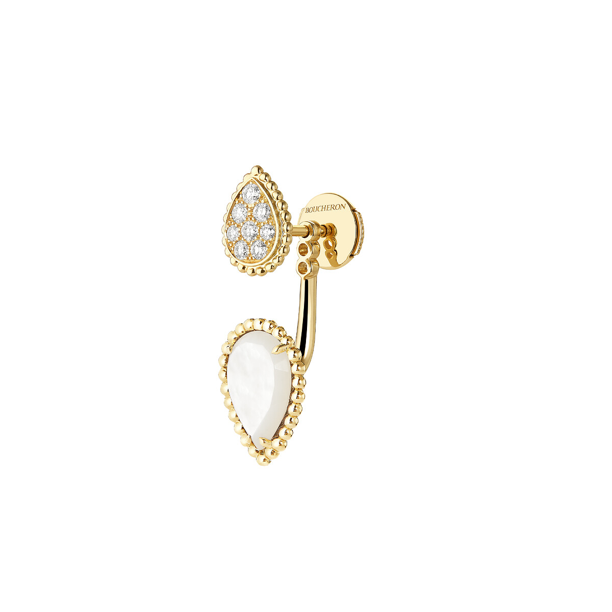 Gioiello in oro giallo Orecchini Serpent Bohème Boucheron