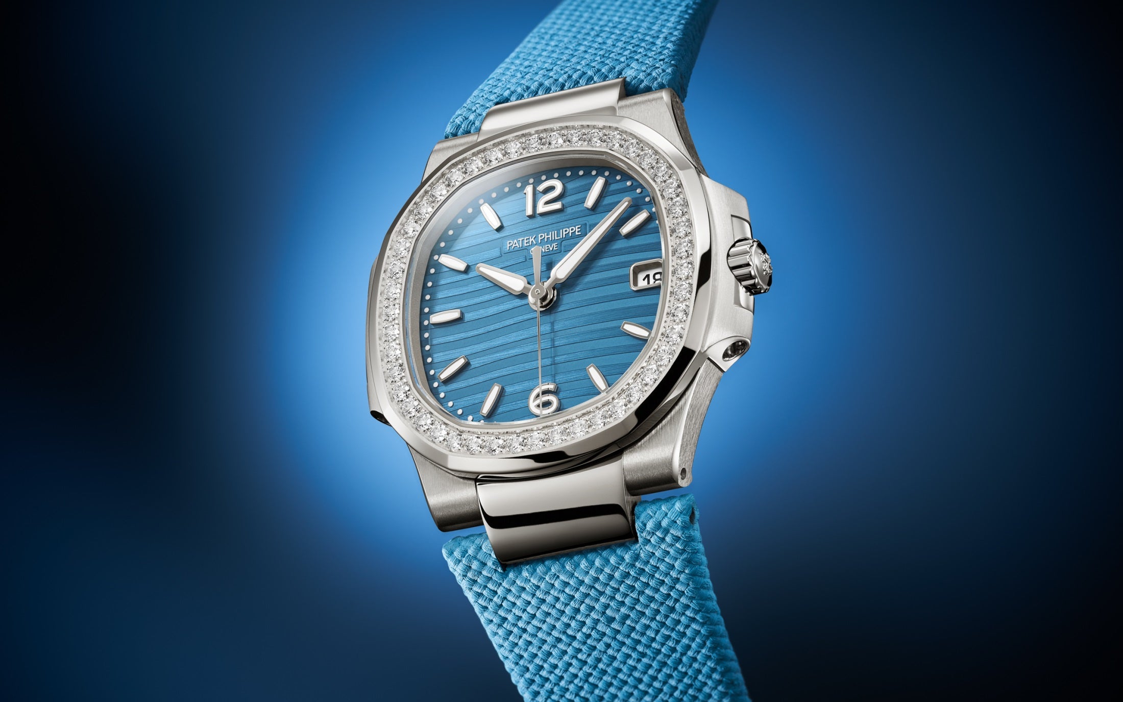 Orologio in oro bianco Nautilus Patek philippe