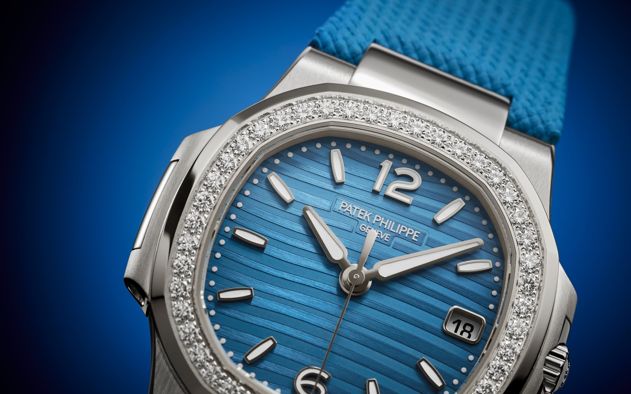 Orologio in oro bianco Nautilus Patek philippe
