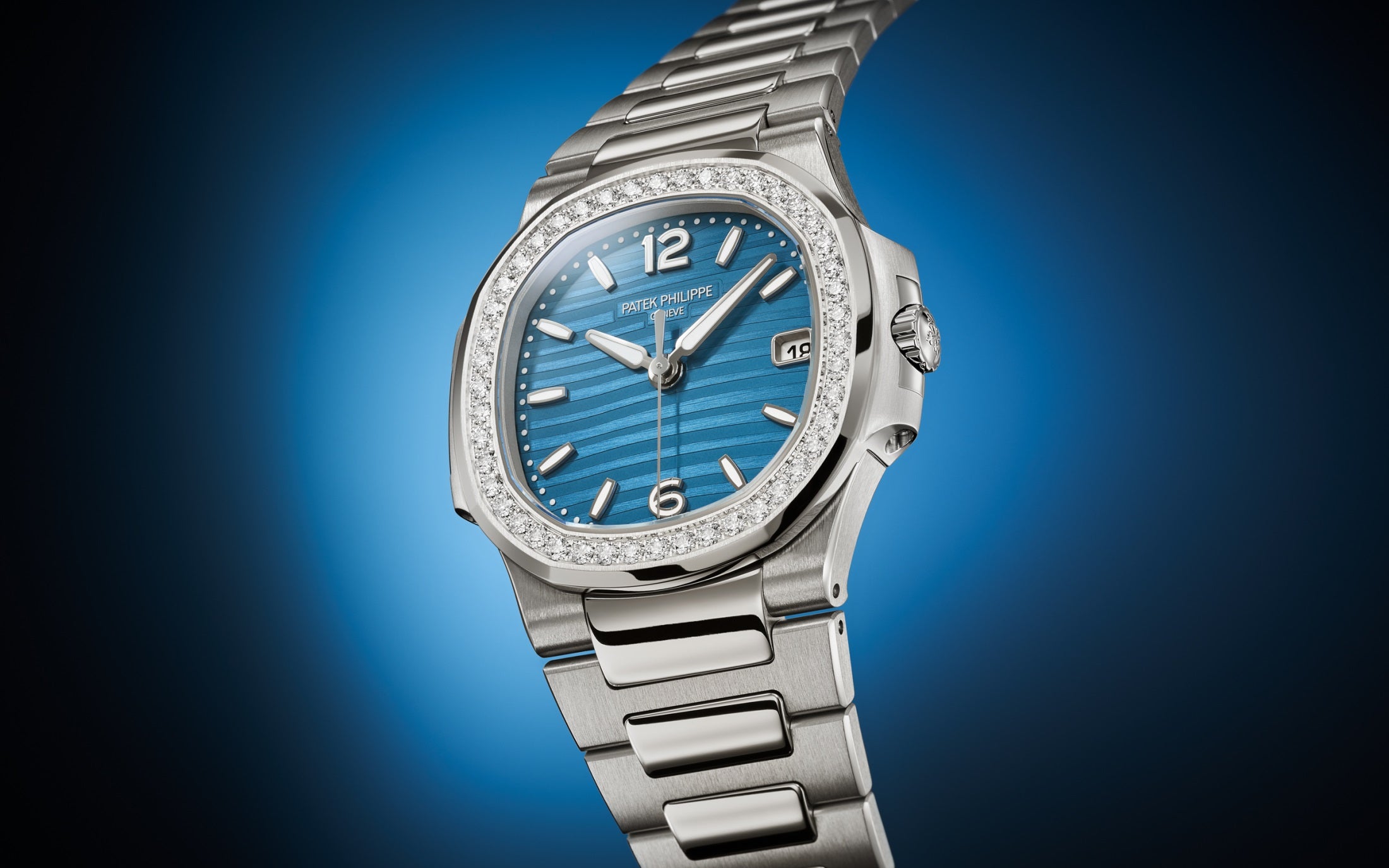 Orologio in oro bianco Nautilus Patek philippe