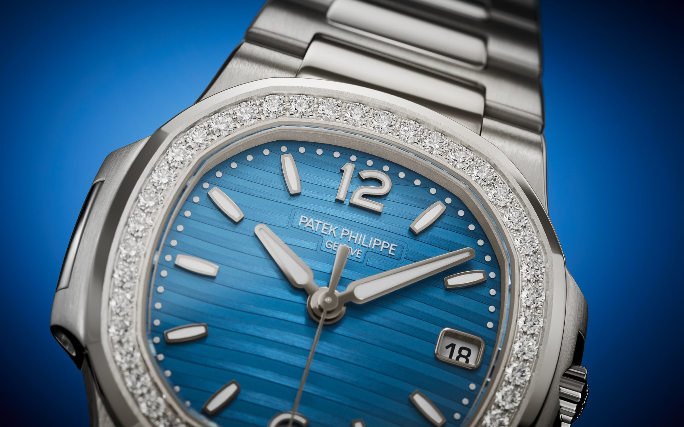 Orologio in oro bianco Nautilus Patek philippe