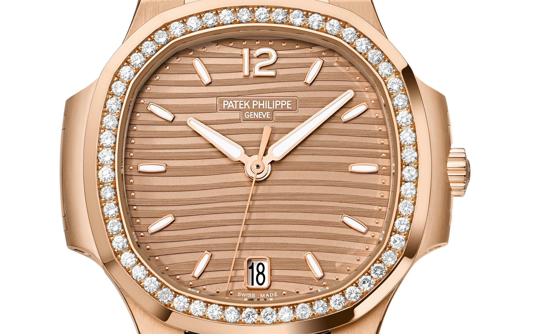 Watch in rose gold Nautilus Patek philippe