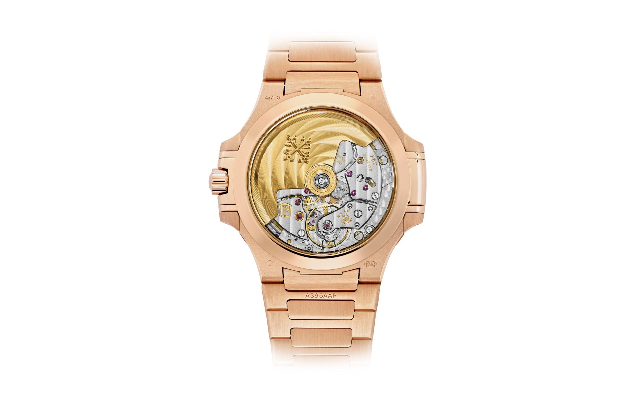 Watch in rose gold Nautilus Patek philippe