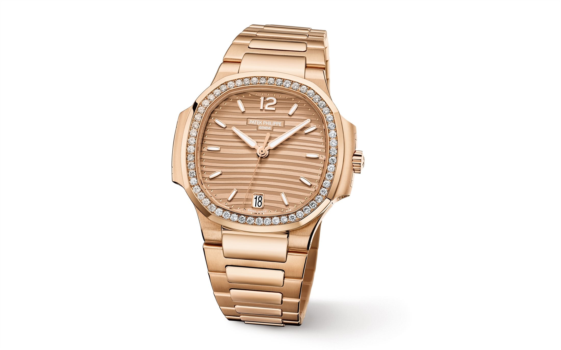 Watch in rose gold Nautilus Patek philippe