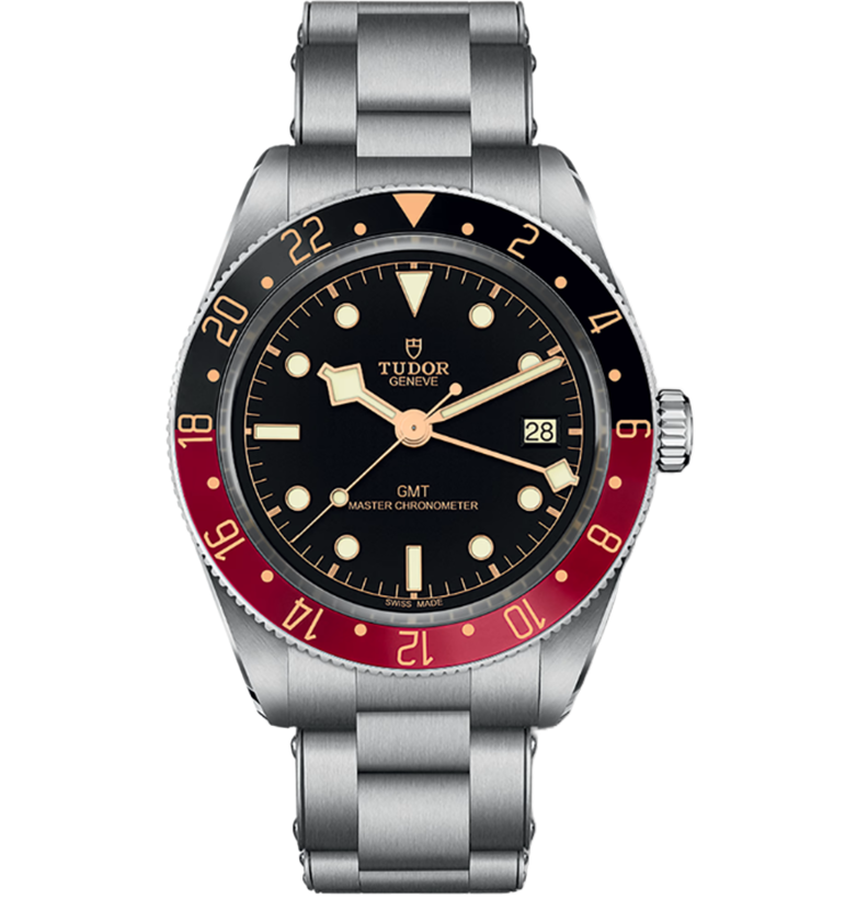 Orologio in acciaio Black Bay 58 GMT, 39 mm Tudor