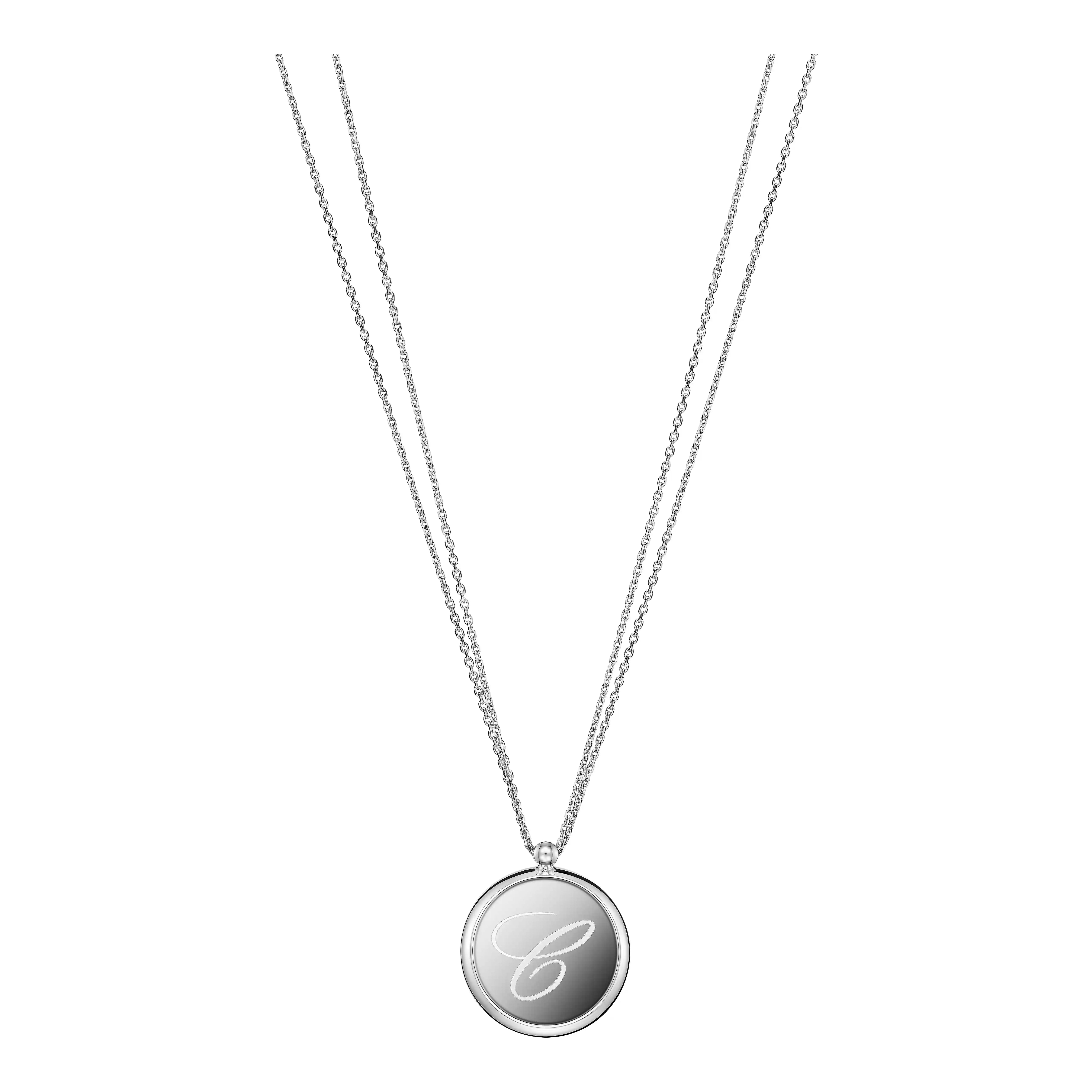 Gioiello in white gold and rose gold Happy Fish Necklace Chopard
