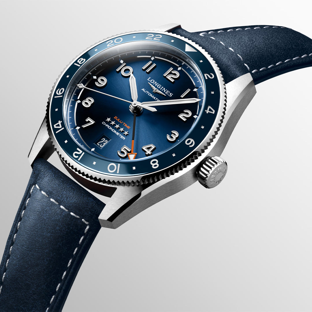 Orologio in acciaio Spirit Zulu Time Longines