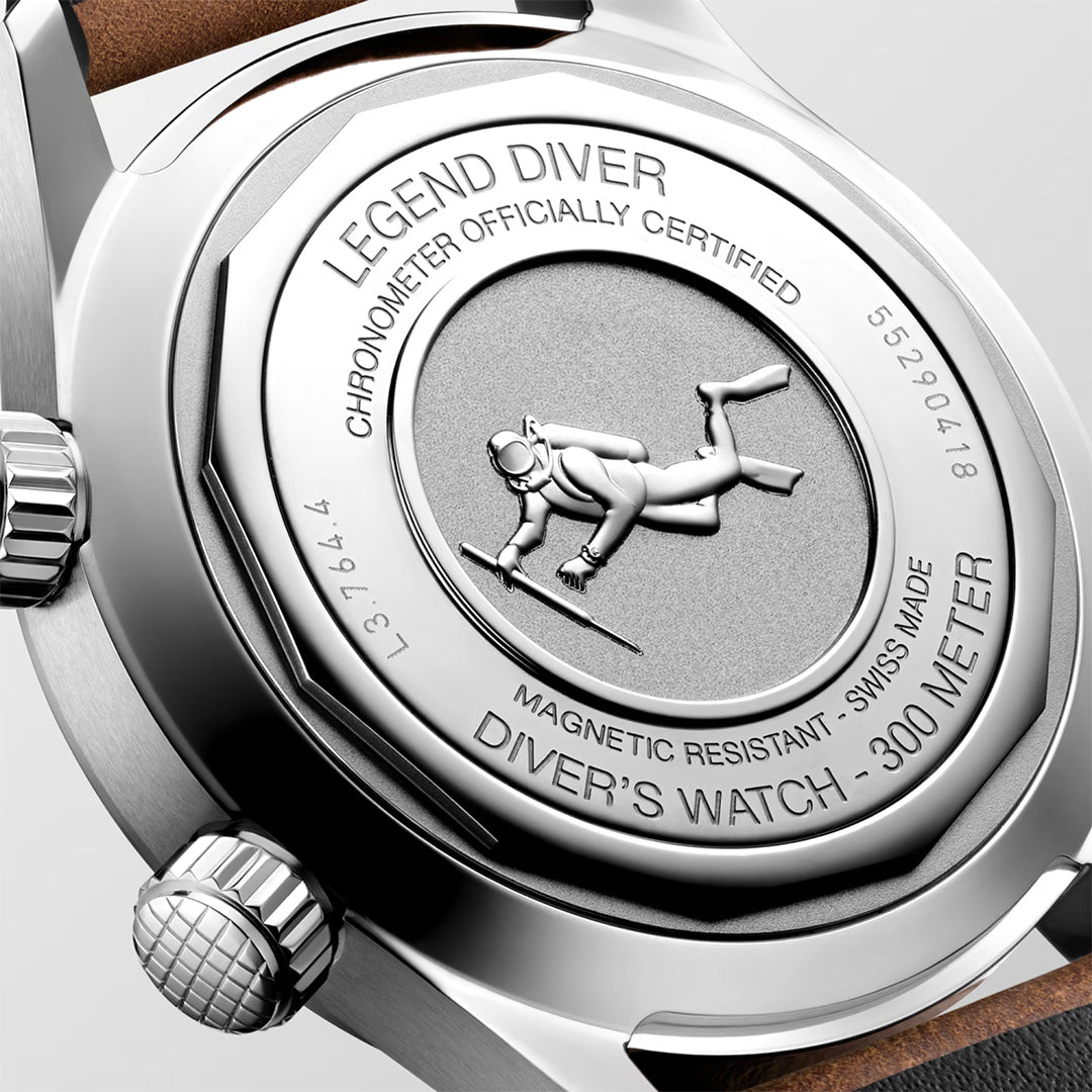 Watch in steel Legend Diver Longines