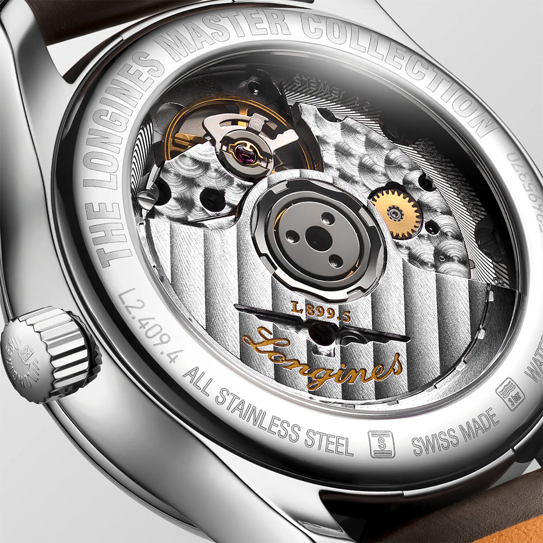 Orologio in acciaio Master Collection Moonphase Longines