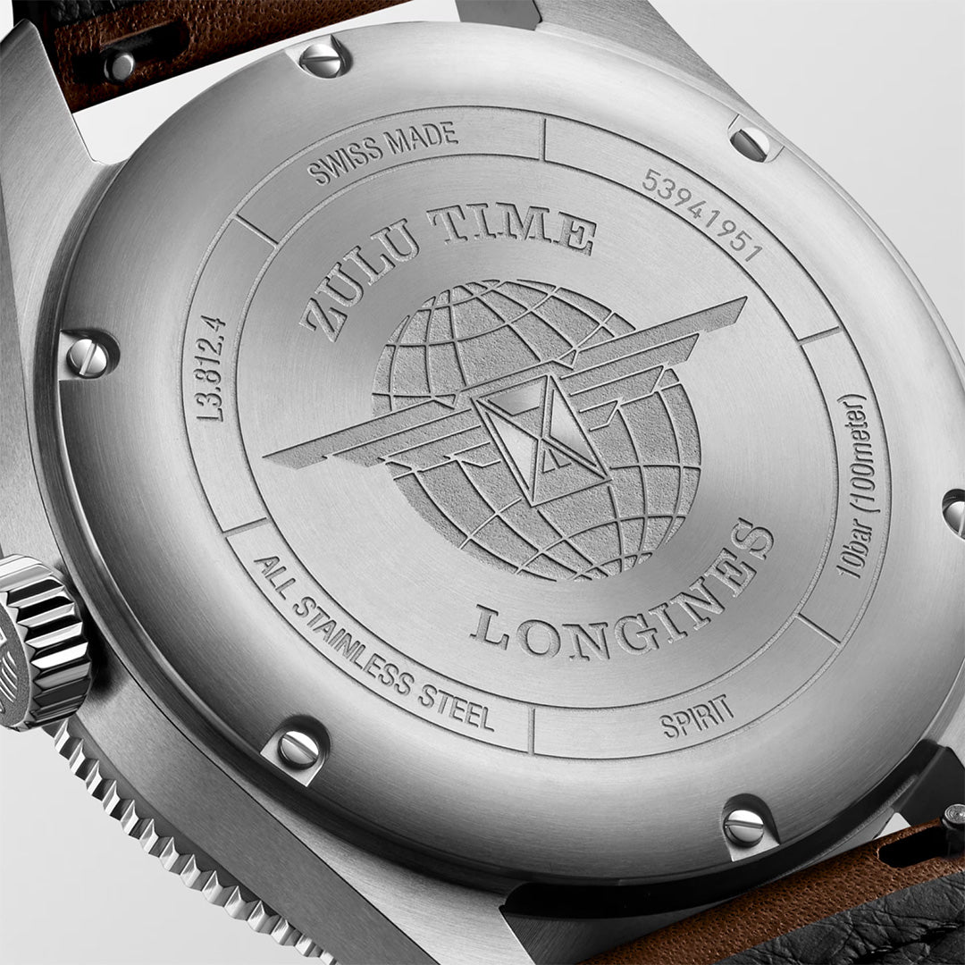 Watch in steel Spirit Zulu Time Longines