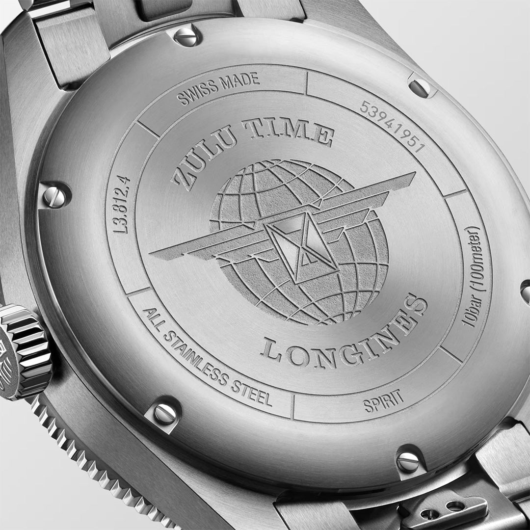 Watch in steel Spirit Zulu Time Longines