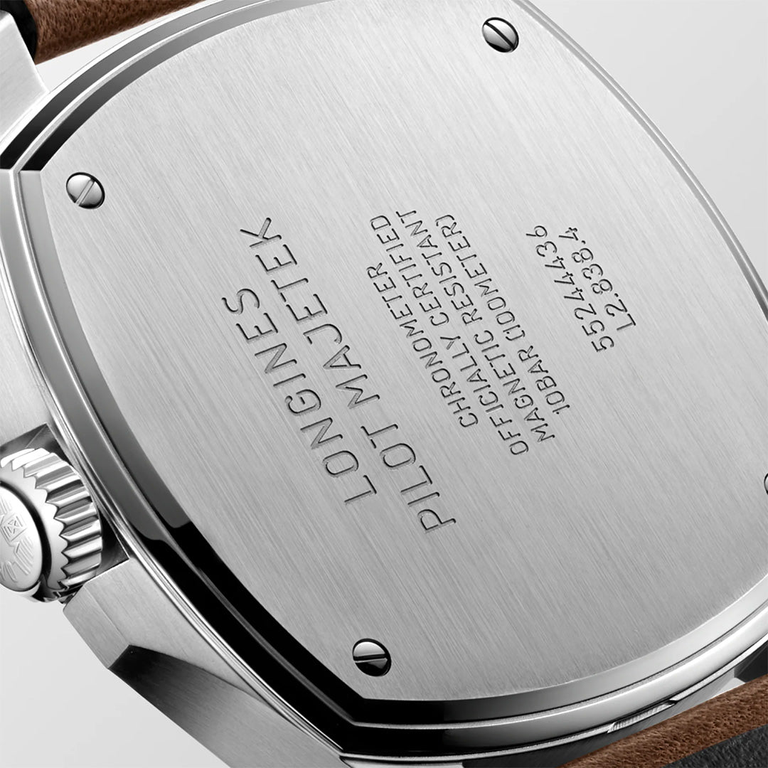 Watch in steel Pilot Majetek Longines