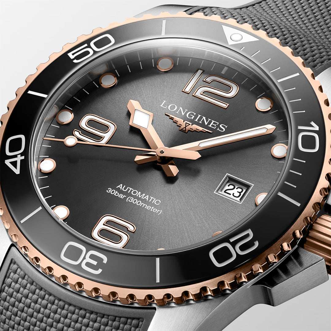 Watch in steel HydroConquest Longines