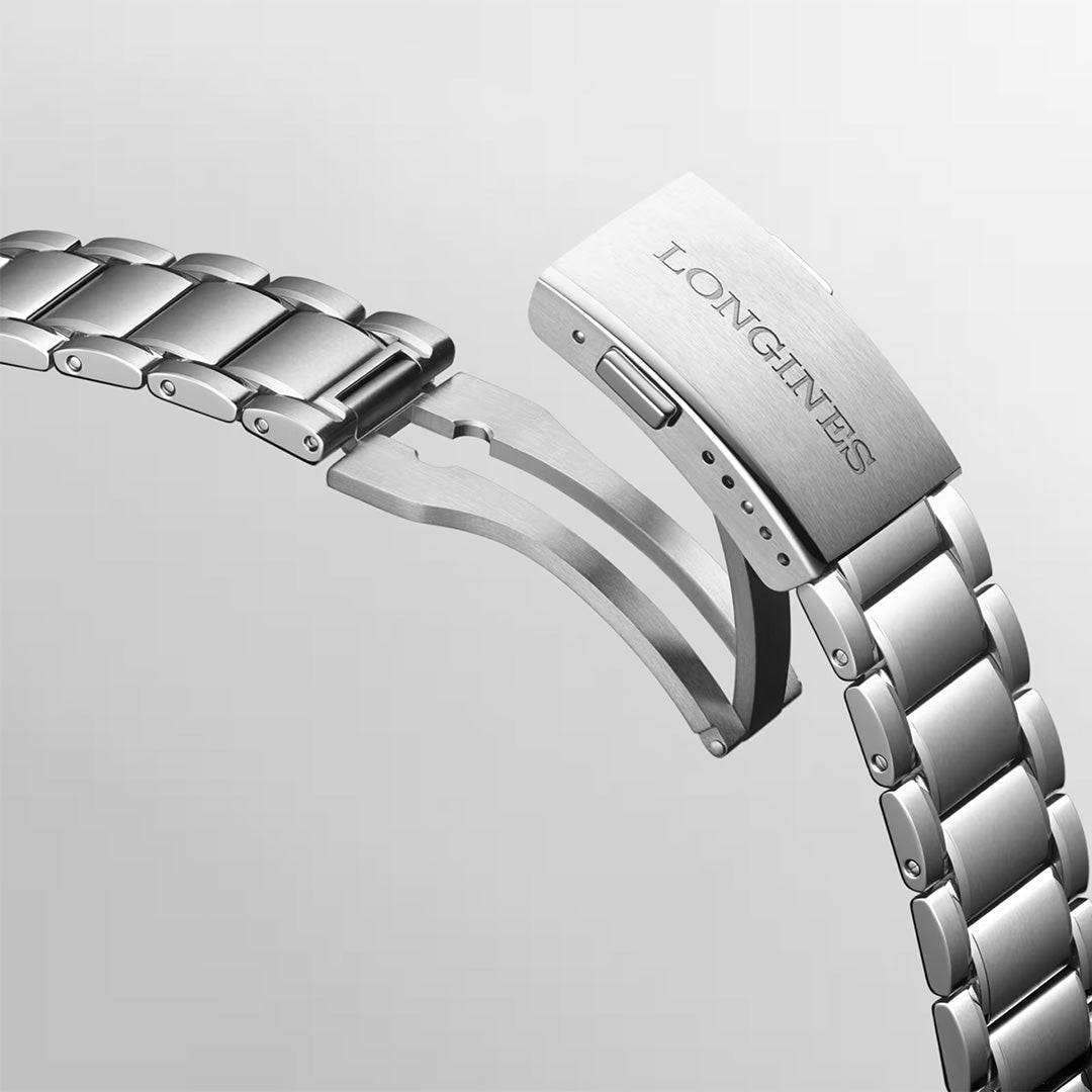 Watch in steel Spirit Zulu Time Longines